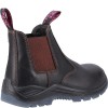 Hard Yakka Banjo Womens Dealer Boots Brown Steel Toe Cap